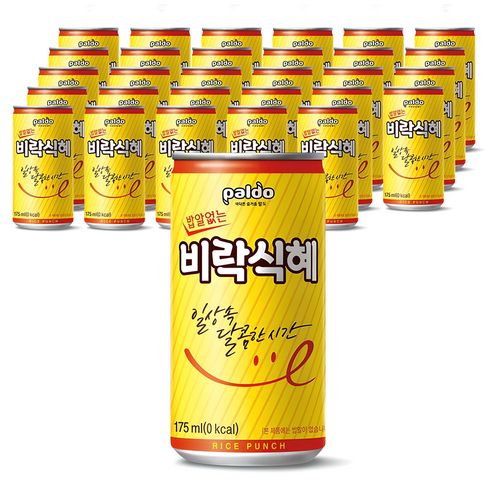 팔도 밥알없는 비락 식혜, 175ml, 150개