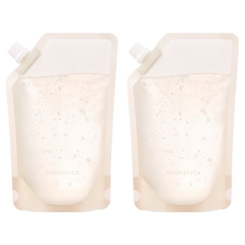 아로마티카 수딩 알로에 베라 젤 리필, 500ml, 2개