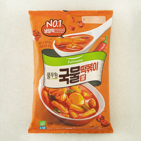 풀무원 국물떡볶이 (쌀떡), 423.5g, 1개