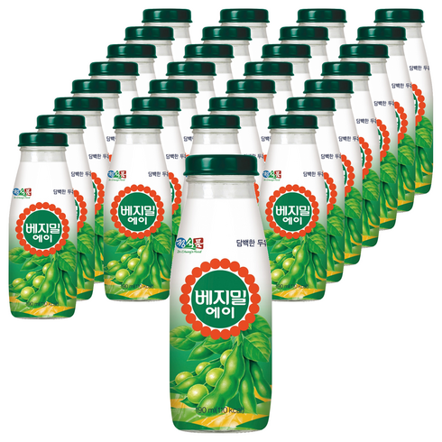 베지밀 에이 담백한 두유, 190ml, 50개