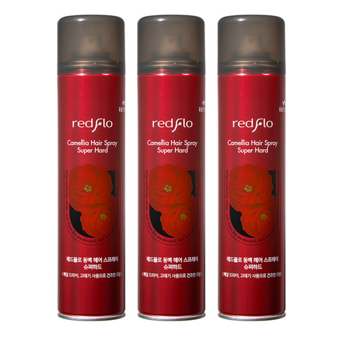 꽃을든남자 동백 헤어스프레이 슈퍼하드, 300ml, 3개