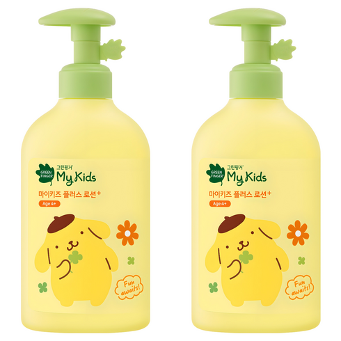 그린핑거 마이키즈 플러스 산리오 고보습 로션, 320ml, 2개