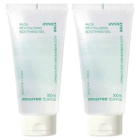이니스프리 알로에 리바이탈 수딩젤, 300ml, 2개