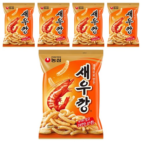 새우깡, 90g, 5개