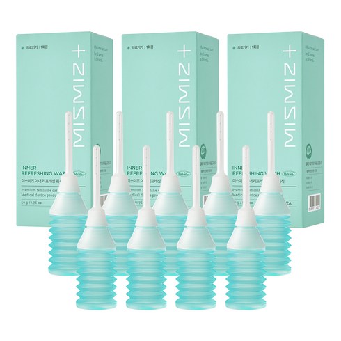 미스미즈 이너 리프레싱 워시 베이직 여성청결제 3개입, 150g, 3개