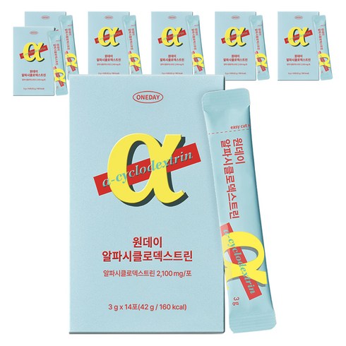 데이즈온 원데이 알파시클로덱스트린 14p, 42g, 7개, 단품