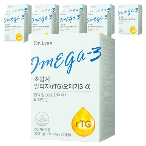닥터린 정품 초임계 알티지 오메가3 알파, 30정, 10개