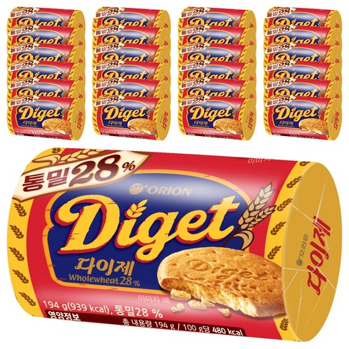 닥터유 다이제, 194g, 25개