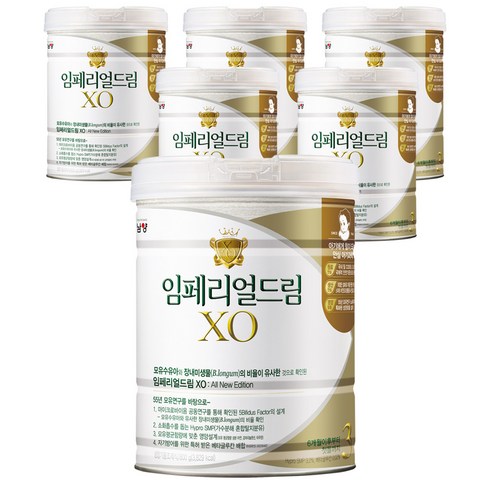 남양유업 임페리얼드림 XO 분유 3단계, 800g, 6개