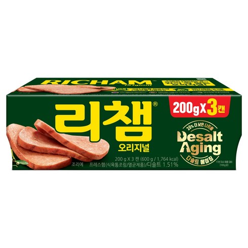 리챔 오리지널, 200g, 3개