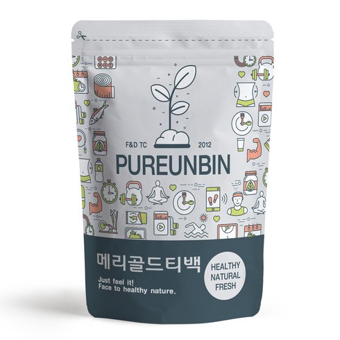 푸른빈 메리골드 꽃잎 차 삼각티백, 1.5g, 50개입, 1개