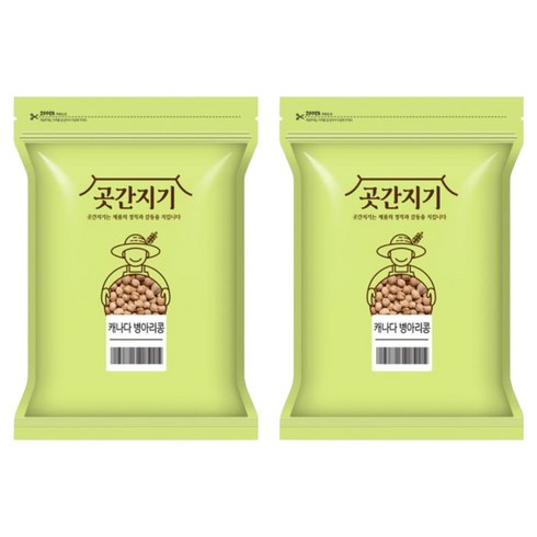 곳간지기 병아리콩, 4kg, 2개