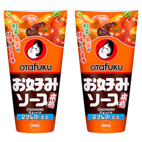 오타후쿠 오코노미 소스, 500g, 2개