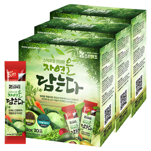 조은약초 자연을 담는다 스틱형 개다래환, 90g, 3개
