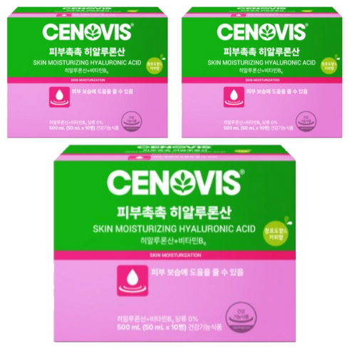 세노비스 피부촉촉 히알루론산 비타민B6 10p, 500ml, 3개