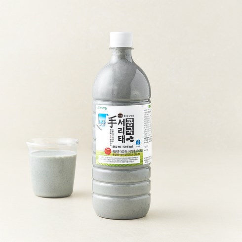 프레시오늘 껍질째 손수 영양가득 진한 저당 파주장단콩 서리태콩국, 850ml, 1개