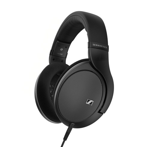 젠하이저 HD 550 오픈형 헤드폰, 블랙, 700455