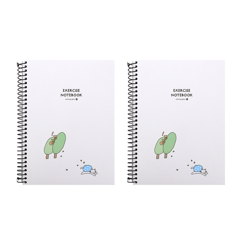 모닝글로리 2500 완전두꺼운 연습장 좌철, 랜덤발송, 2개