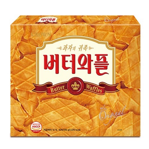 크라운 버터와플, 316g, 1개