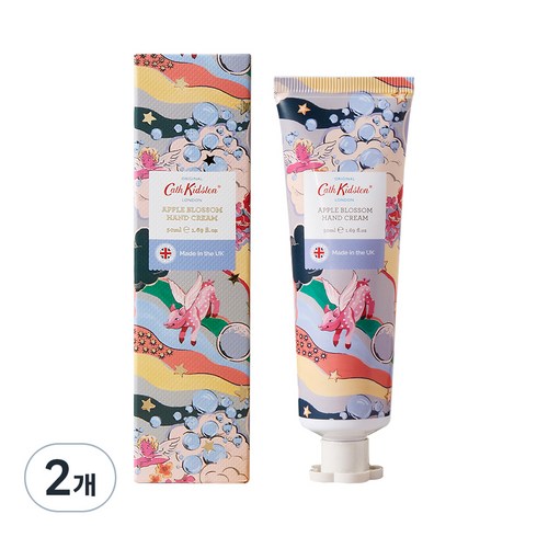 캐스키드슨 퍼퓸드 핸드크림 애플블라썸, 50ml, 2개