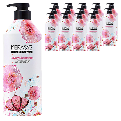케라시스 퍼퓸 샴푸 러블리 앤 로맨틱, 980ml, 15개