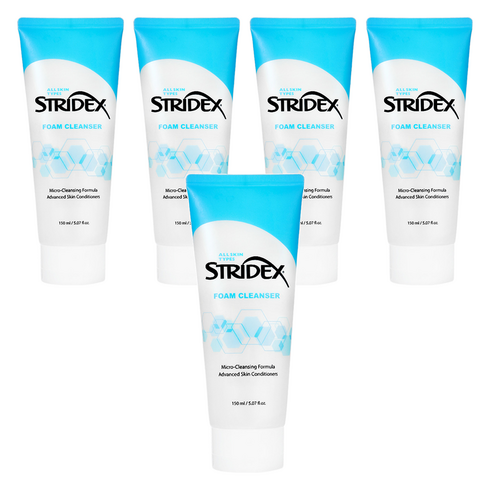 스트라이덱스 폼 클렌저, 150ml, 5개