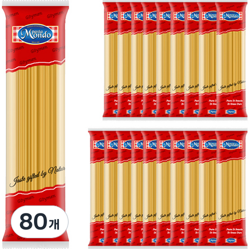 몬도 스파게티면, 500g, 80개