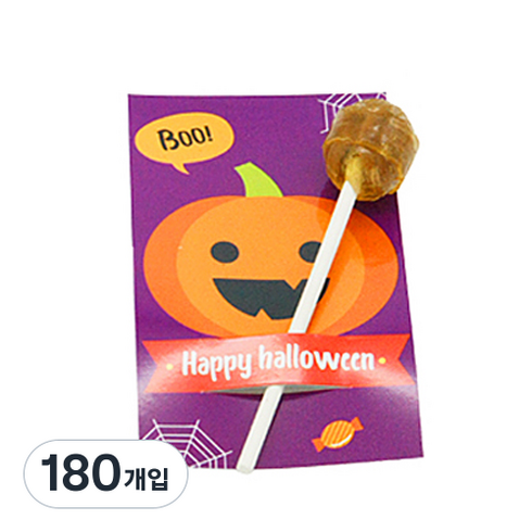도나앤데코 할로윈 사탕홀더 BOO호박 보라 30p, 혼합 색상, 180개입