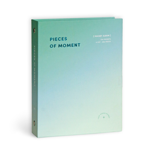 아이코닉 모멘트 네컷 앨범 포켓 사진첩 110 x 150 mm, 네이처, 40매