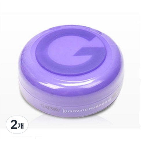 갸스비 무빙러버 헤어왁스 와일드쉐이크, 80g, 2개