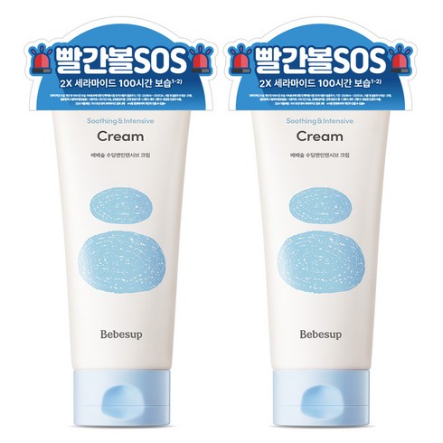 베베숲 유아용 수딩앤인텐시브 크림, 2개, 200ml