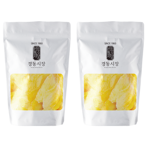 경동시장 건망고 슬라이스, 1kg, 2개