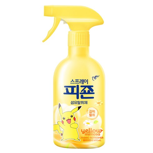 피죤 스프레이 강력 섬유탈취제 옐로미모사, 430ml, 1개