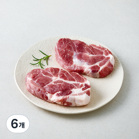 하이포크 마이야르 한돈 뚱뚱한 목심 (냉장), 6개, 500g