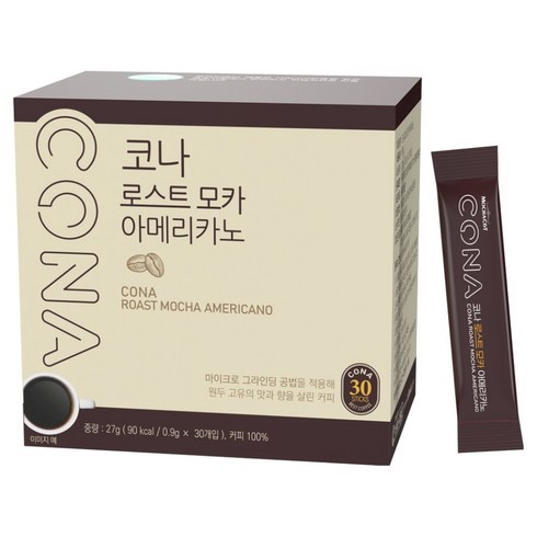 CONA 로스트 모카 아메리카노 원두커피믹스, 900mg, 30개입, 2개