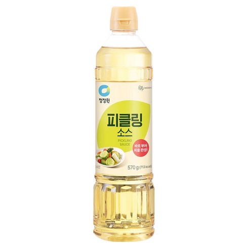 청정원 피클링소스, 570g, 1개