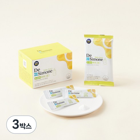 드시모네 유아용 프로바이오틱스 베이비스텝1 30포, 30g, 3박스