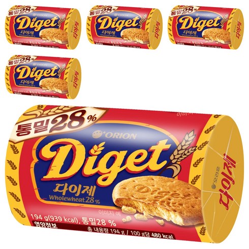 닥터유 다이제, 194g, 5개