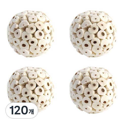 솔라볼 앵무새 장난감 4cm, 혼합색상, 120개