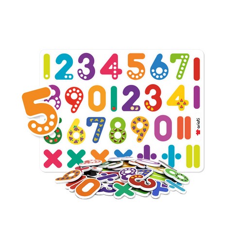 아리아띠 숫자 자석퍼즐, 1개, 30피스