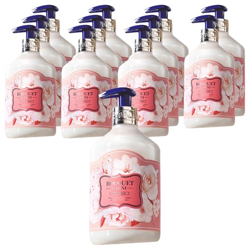 부케가르니 딥퍼퓸 트리트먼트 화이트머스크, 500ml, 12개