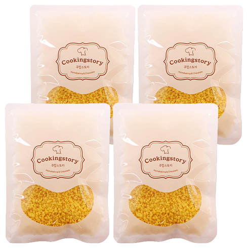 쿠킹스토리 망고 쿠키크런치, 500g, 4개