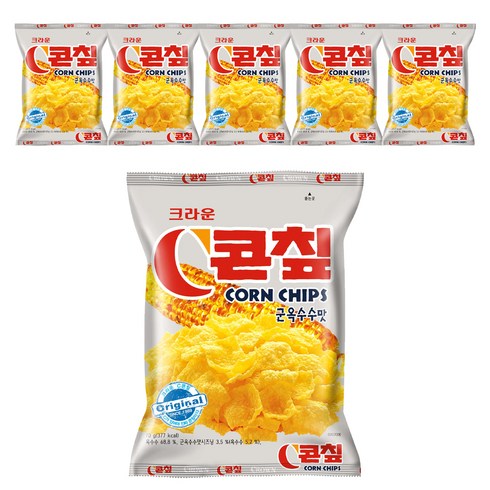 콘칲 군옥수수, 70g, 6개