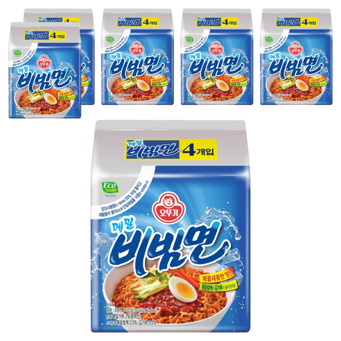 오뚜기 메밀 비빔면 130g, 24개