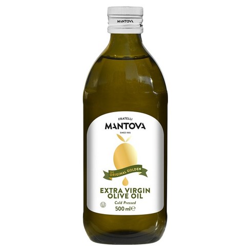 만토바 골든 엑스트라버진 올리브유, 500ml, 1개
