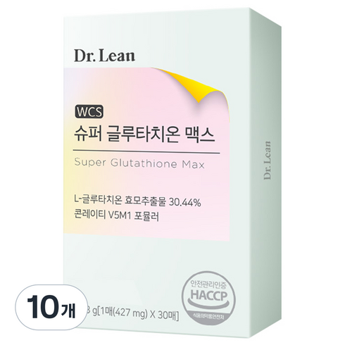 닥터린 슈퍼 글루타치온 맥스 30p, 12.8g, 10개