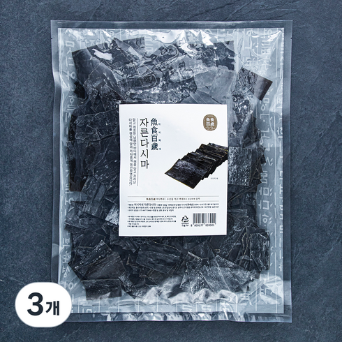 어식백세 자른다시마, 500g, 3개