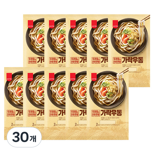 농협 가락우동, 30개, 415g