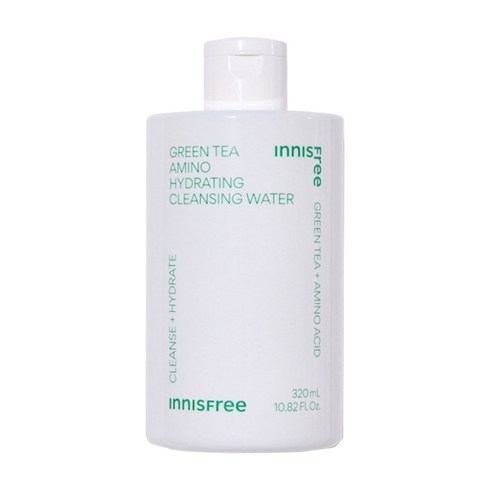 이니스프리 그린티 아미노 수분 클렌징 워터, 320ml, 1개