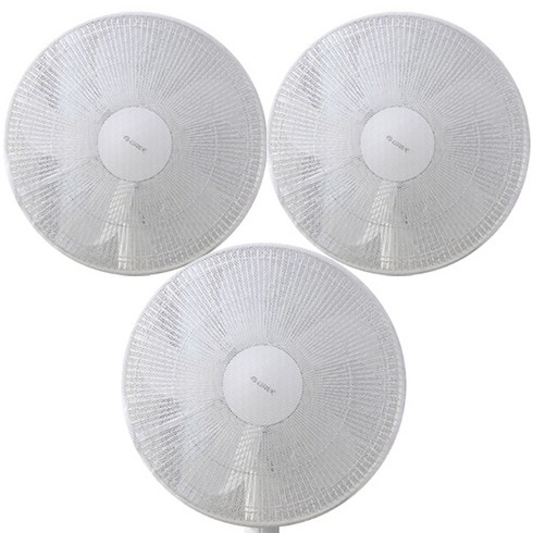 클레어라 선풍기 안전망 50cm, 화이트, 3개